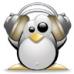 Anche Tux ascolta i podcast linux