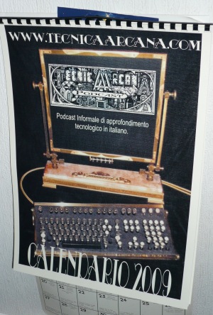 Il Calendario 2009 di Tecnica Arcana