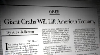 Per il New York Times, i granchi giganti risolleveranno l'economia americanana.