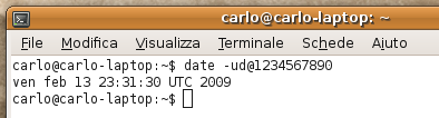Unix Time 1234567890