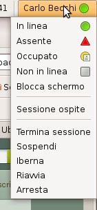 Immagine spegimento e cambio stato