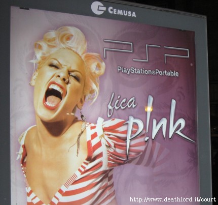 PSP fica pink